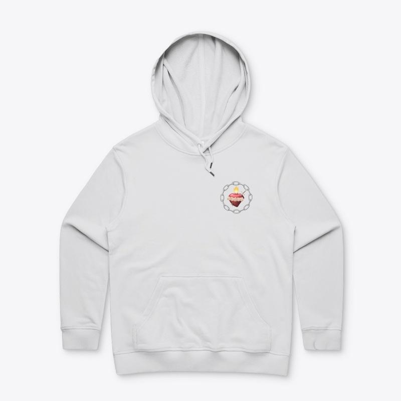 Pullover Hoodie with Emblem on side