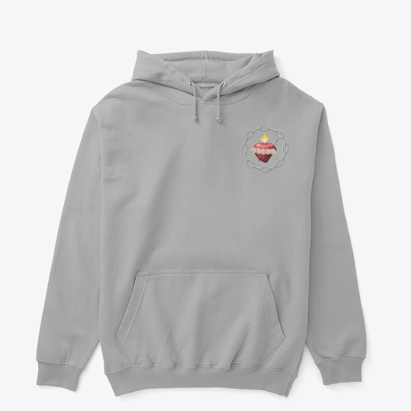 Pullover Hoodie with Emblem on side